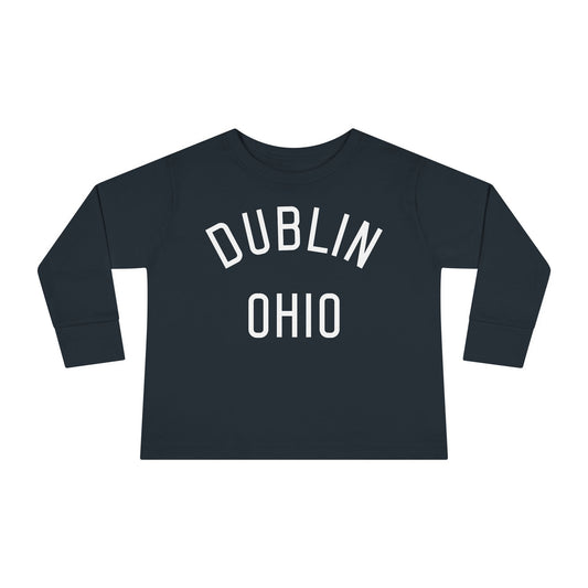 DUBLIN (arched type) OHIO - Toddler Long Sleeve Tee