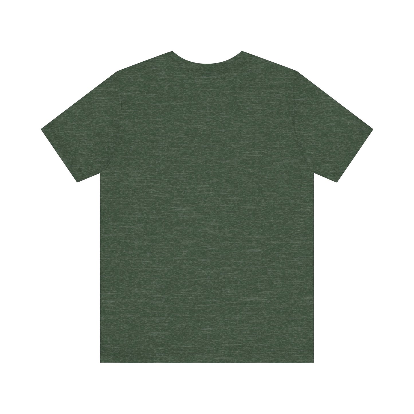 DUBLIN (arched type) OHIO-WHITE PRINT ON VARIOUS GREEN OPTIONS-Unisex Jersey Short Sleeve Tee