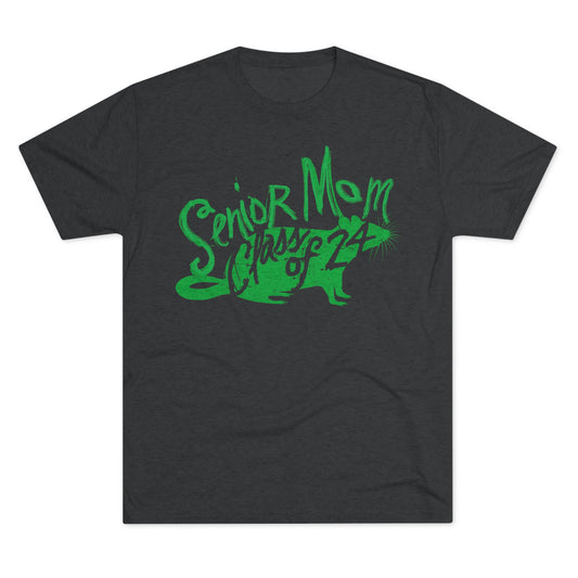 SENIOR MOM-CLASS OF 24 (GYM) RAT_ARNDT 73-Unisex Tri-Blend Crew Tee