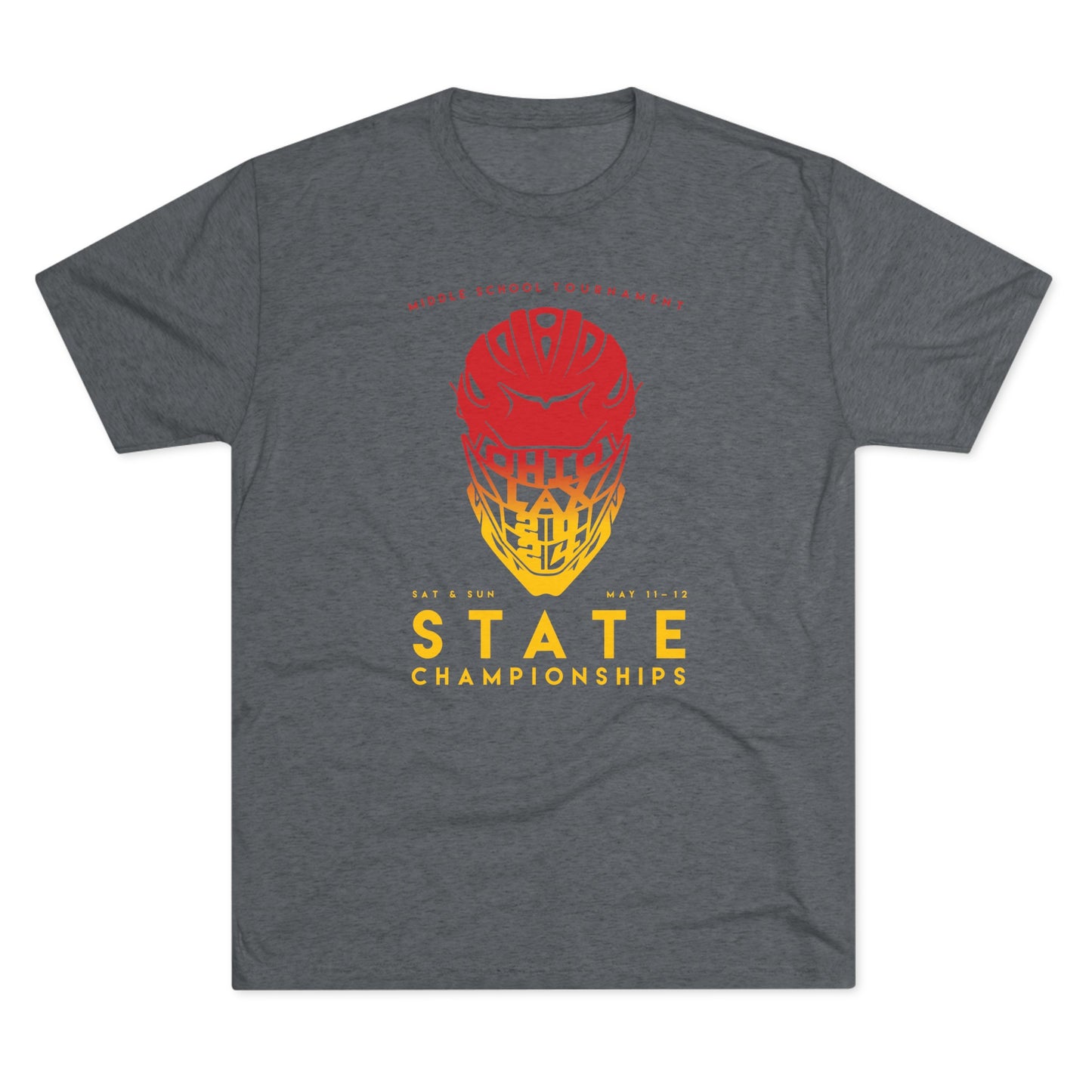 HELMET_STATE CHAMPIONSHIPS-Unisex Tri-Blend Crew Tee