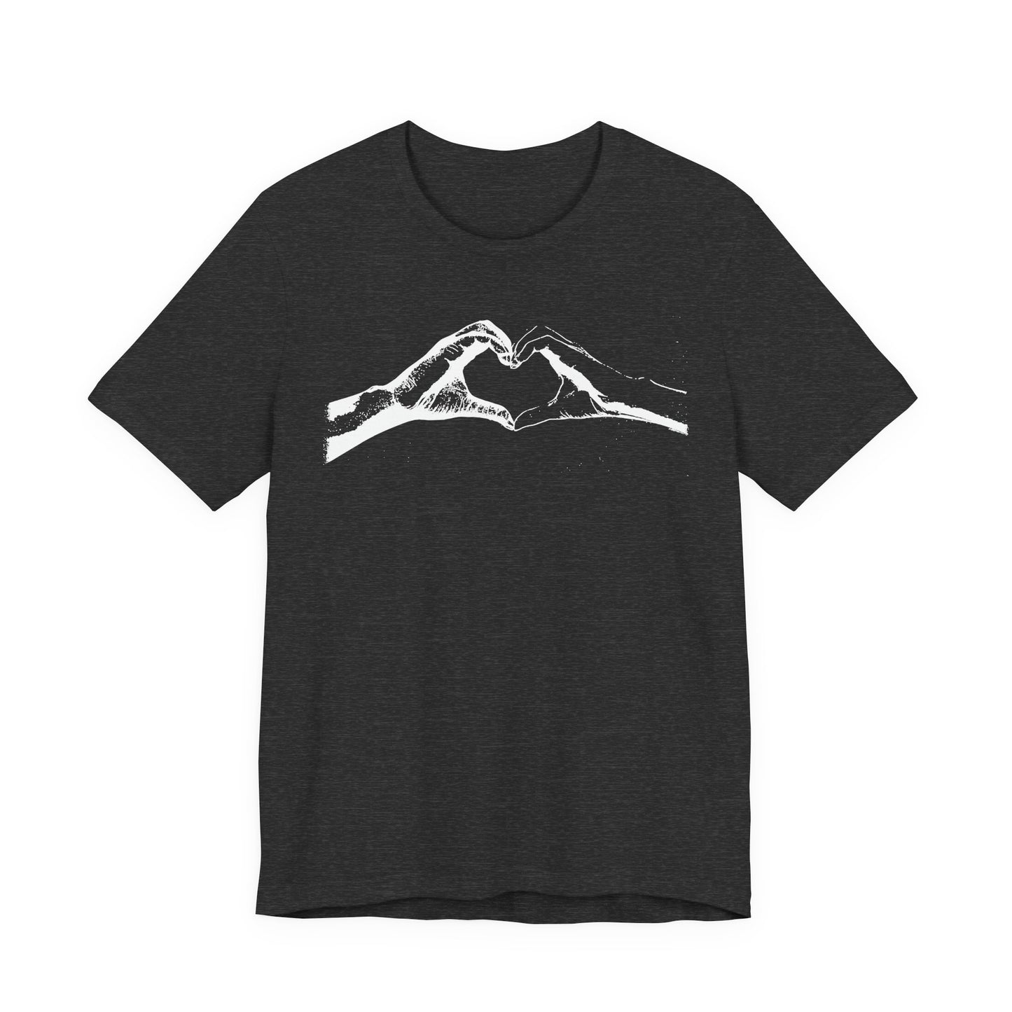 STRONGER TOGETHER_HEARTS HANDS - Unisex Jersey Short Sleeve Tee