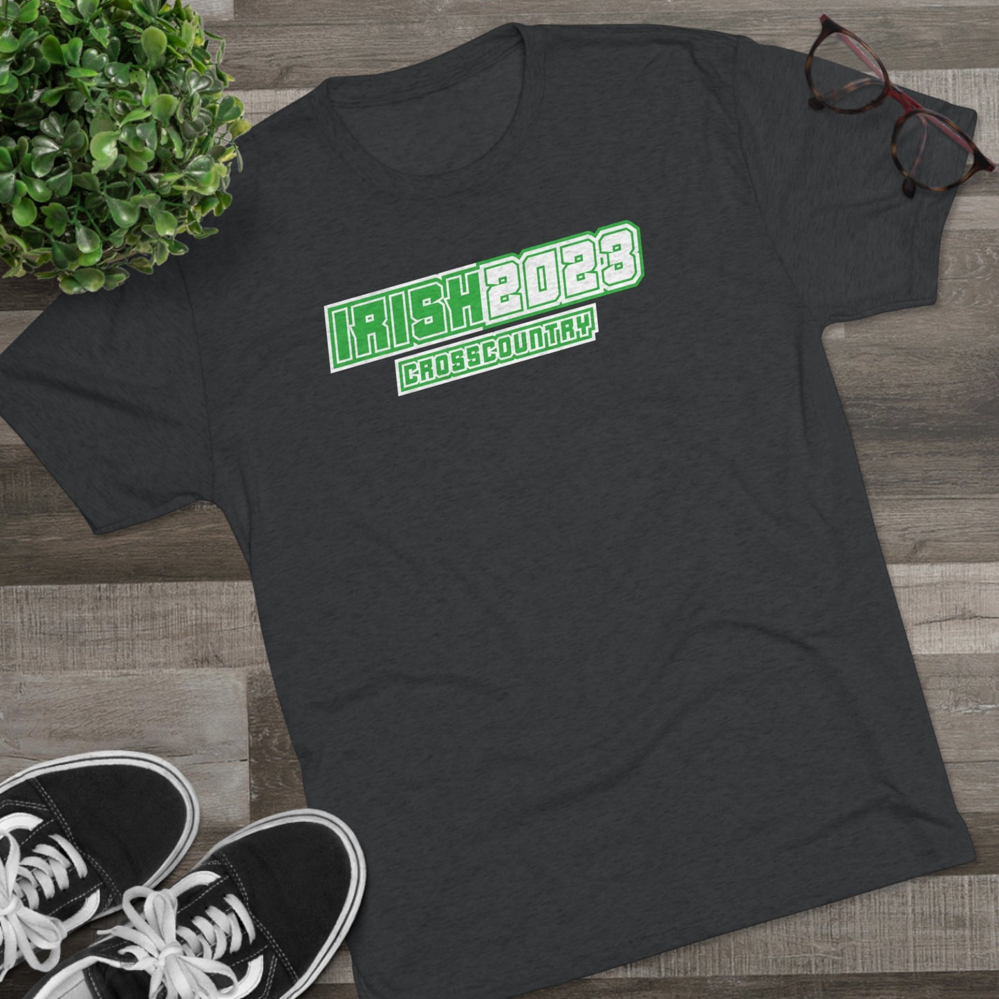 Copy of IRISH 2023_CROSS COUNTRY-Unisex Tri-Blend Crew Tee