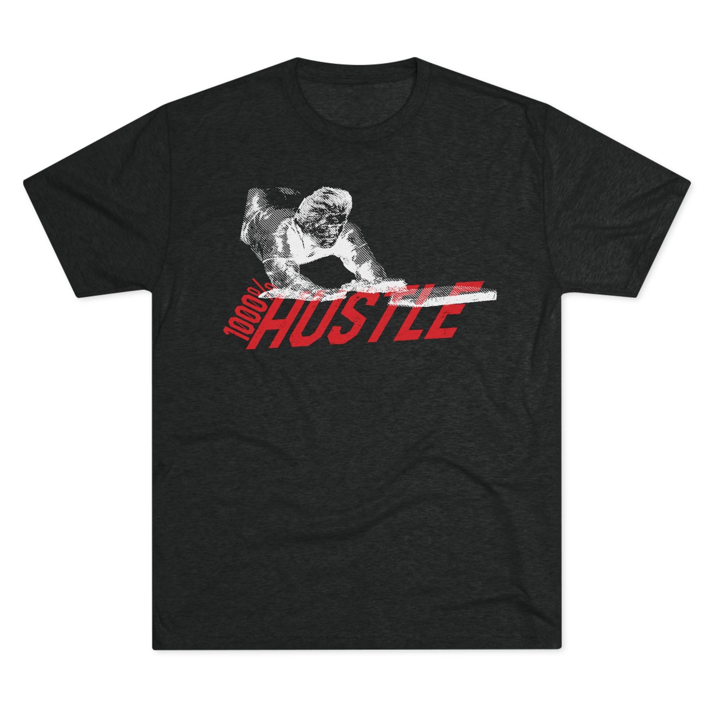 1000% HUSTLE_Unisex Tri-Blend Crew Tee