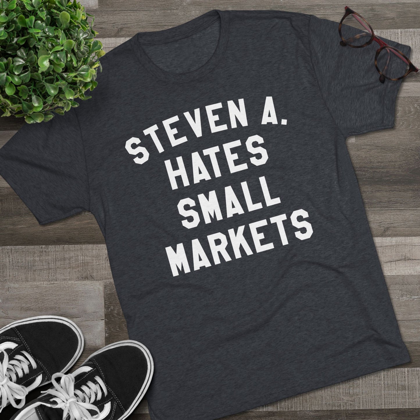 Copy of STEVEN A. HATES SMALL MARKETS-Unisex Tri-Blend Crew Tee