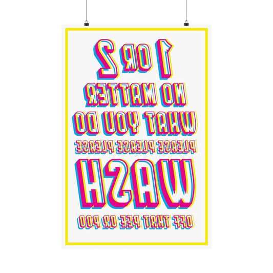 1 OR 2, NO MATTER WHAT YOU DO — WASH-Posters