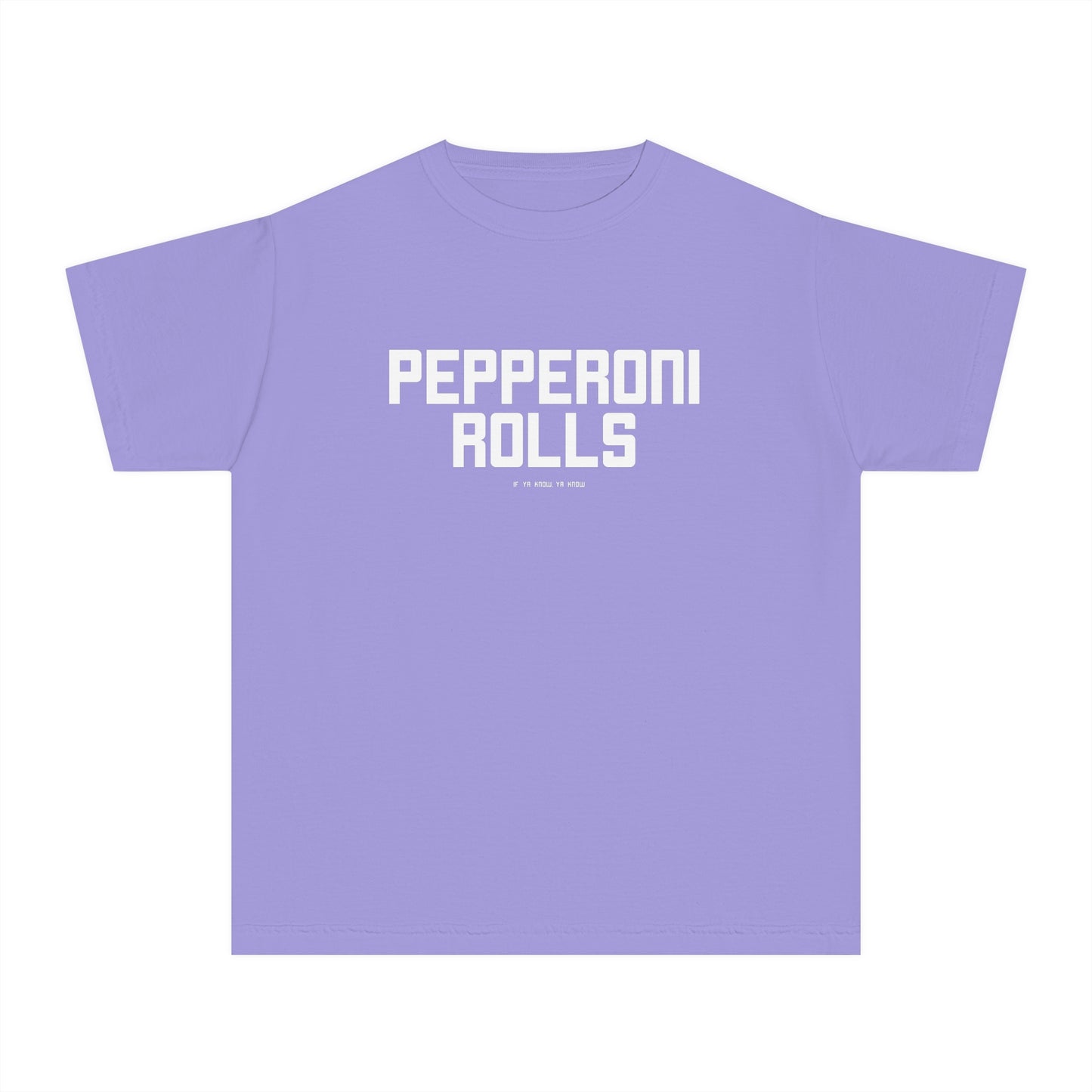 PEPPERONI ROLLS (IF YA KNOW YA KNOW) - Youth Midweight Tee