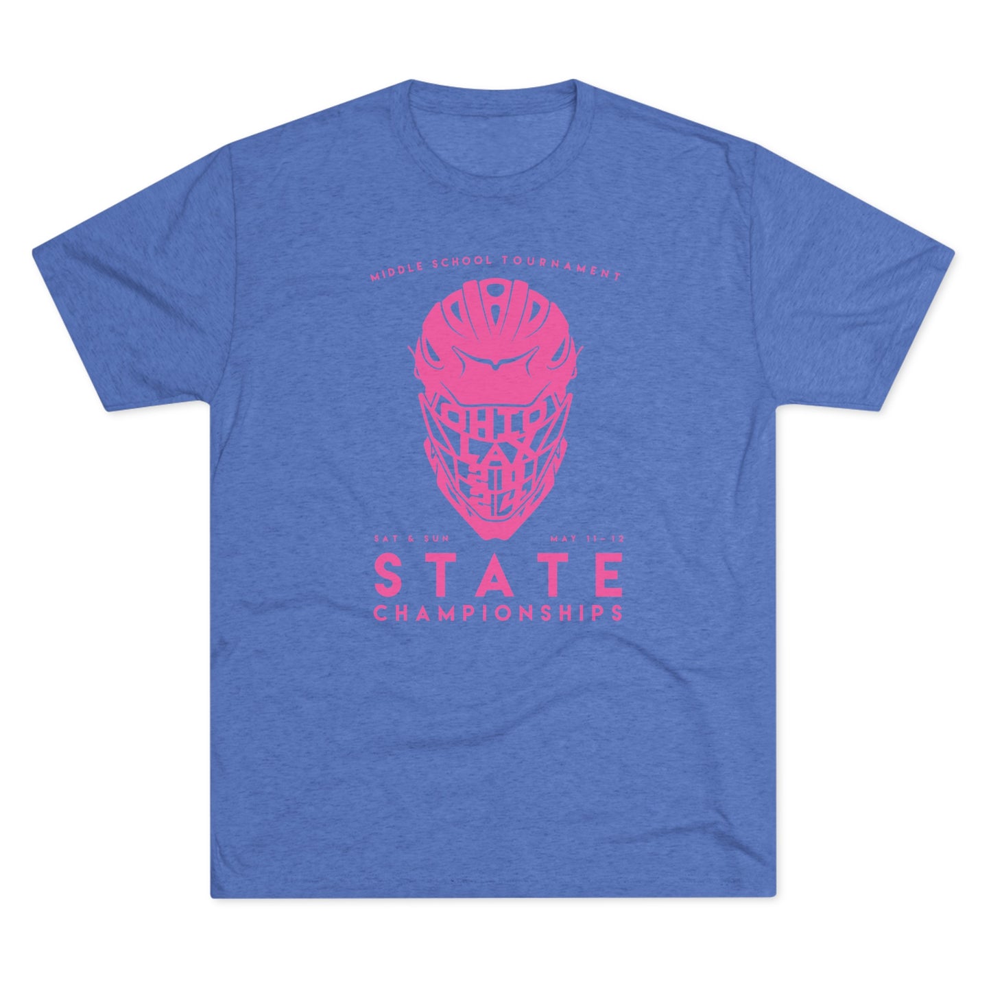 HELMET_STATE CHAMPIONSHIPS-Unisex Tri-Blend Crew Tee