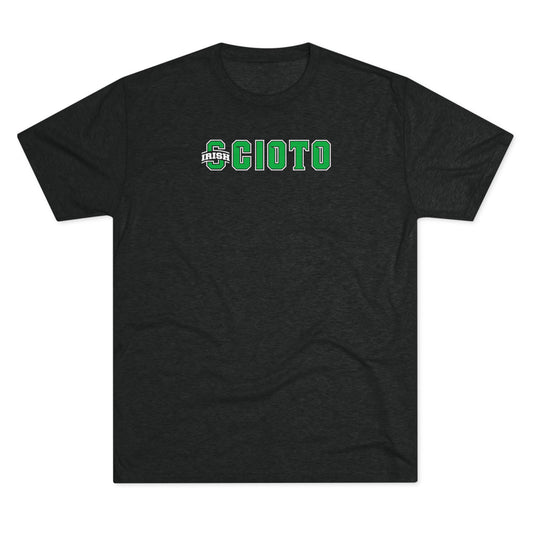 SCIOTO (IRISH LOGO SUBSTITUTION)-Unisex Tri-Blend Crew Tee