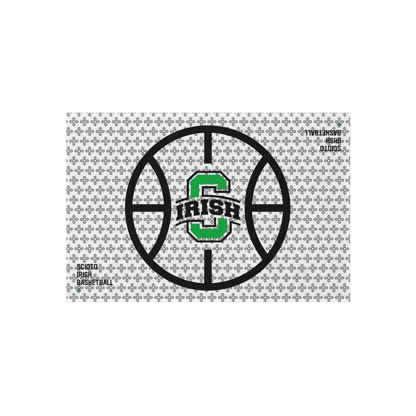 SCIOTO IRISH BASKETBALL-24"x36"-Outdoor Rug