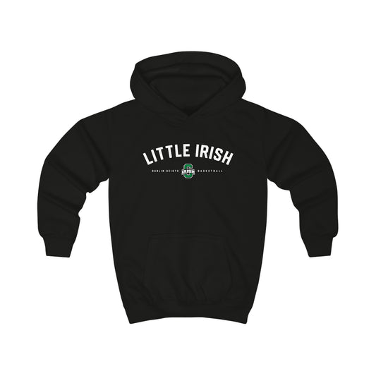 LITTLE IRISH (arched type)_BLOCK S IRISH LOGO-Kids Hoodie