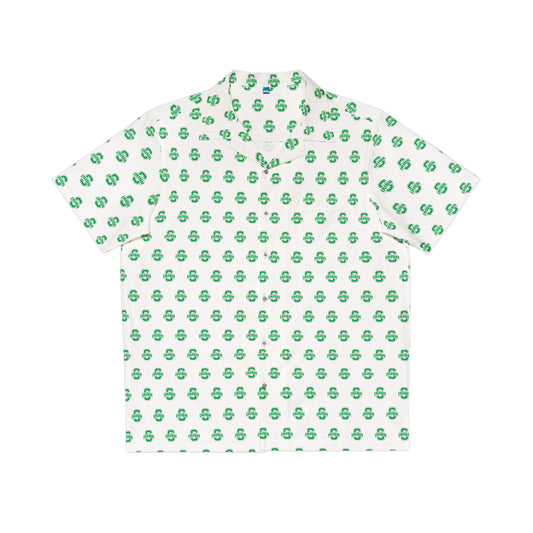 SCIOTO IRISH LOGO-Men's Hawaiian Shirt (AOP)