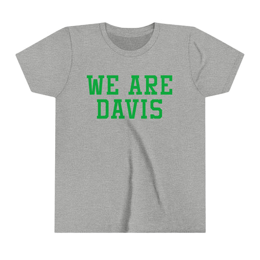WE ARE DAVIS-Youth Short Sleeve Tee