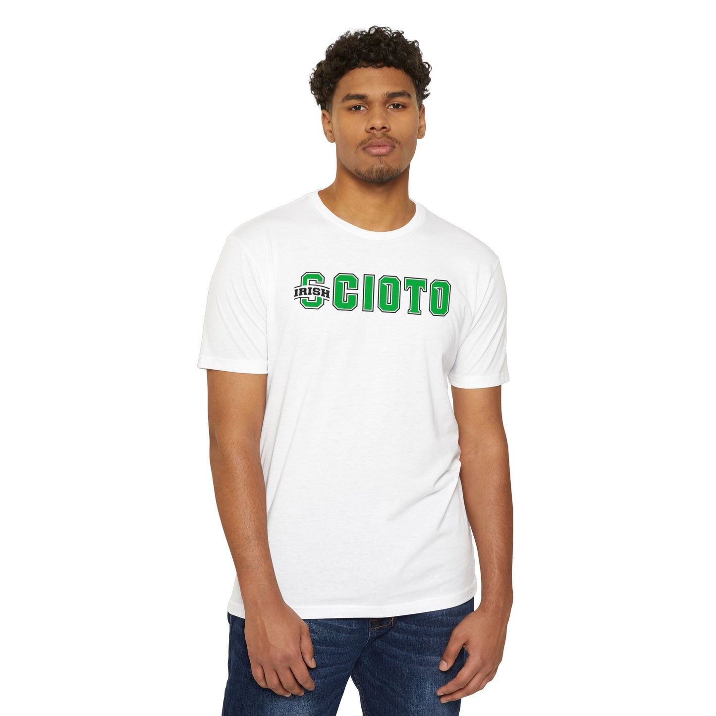 SCIOTO (IRISH LOGO SUBSTITUTION) - Unisex CVC Jersey T-shirt