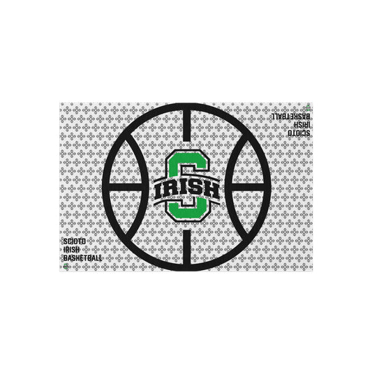 SCIOTO IRISH BASKETBALL-48"x72"-Outdoor Rug