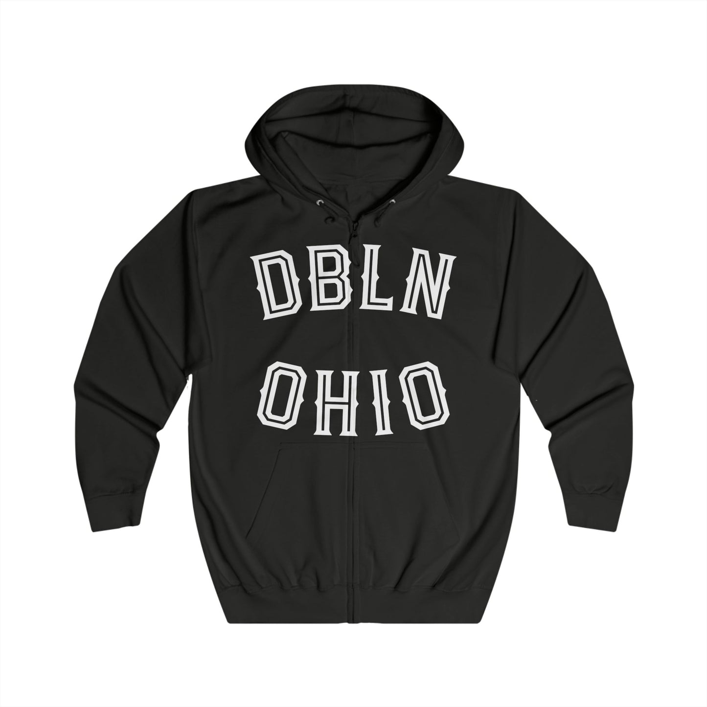 DBLN OHIO - Zip-Up Hoodie