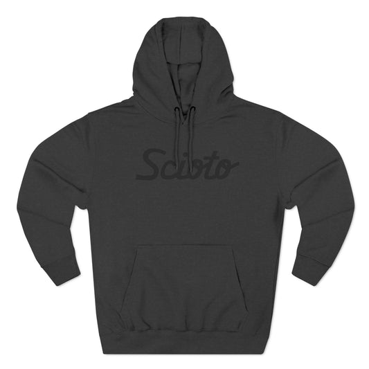 SCIOTO SCRIPT-Unisex Three-Panel Fleece Hoodie