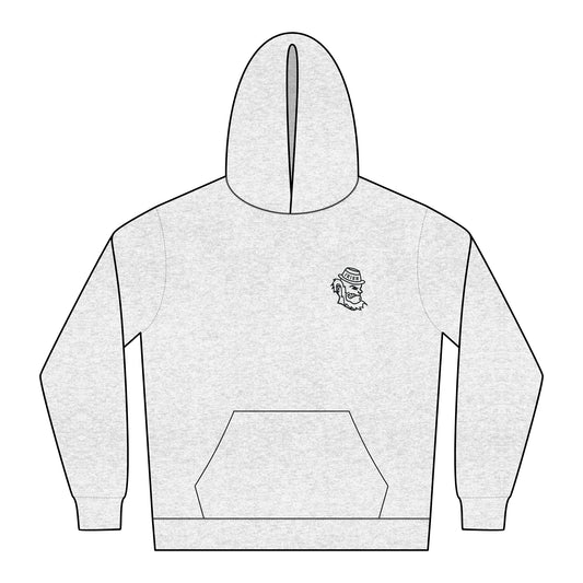 LEPRECHAUN ICON (embroidery) - Relaxed Hoodie