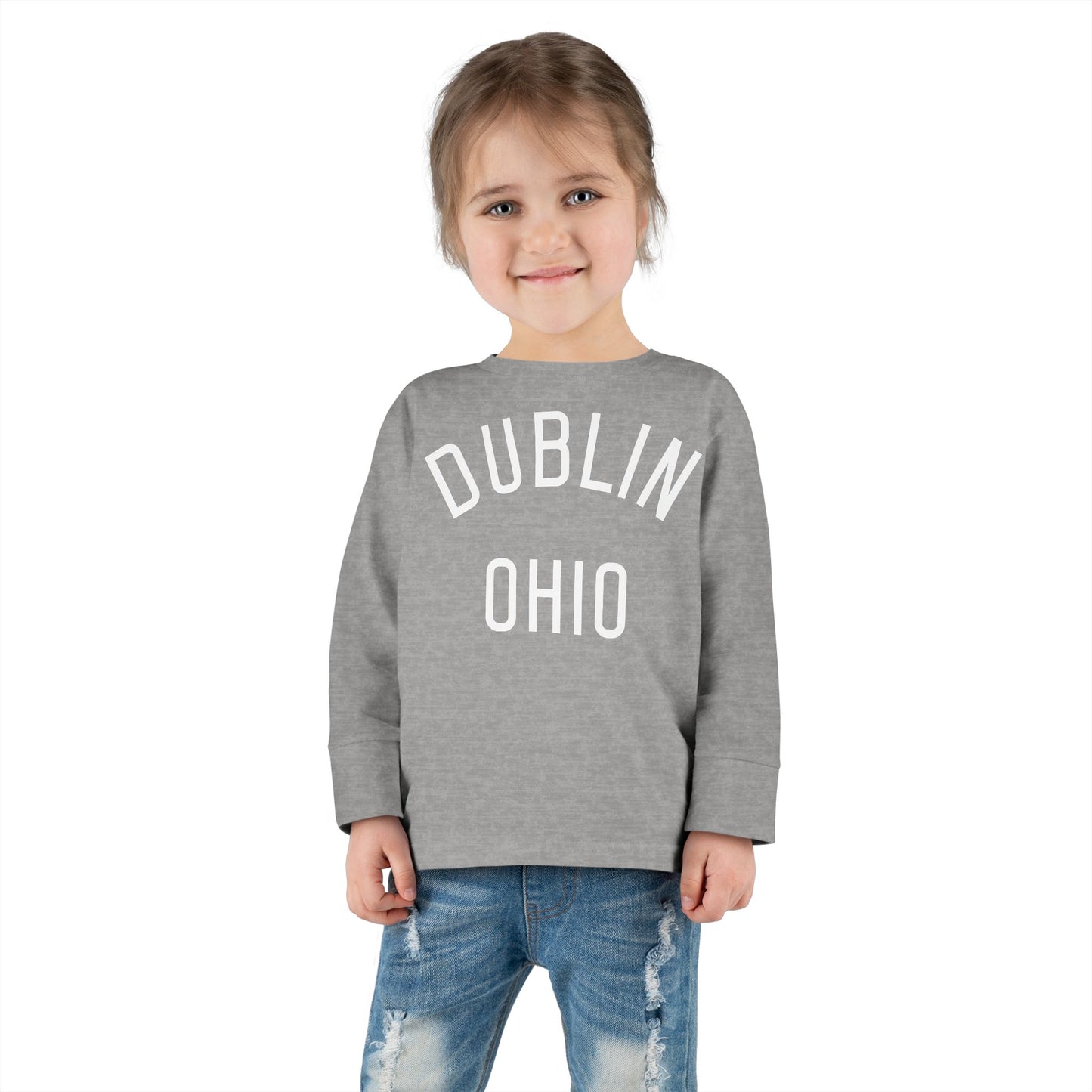 DUBLIN (arched type) OHIO - Toddler Long Sleeve Tee