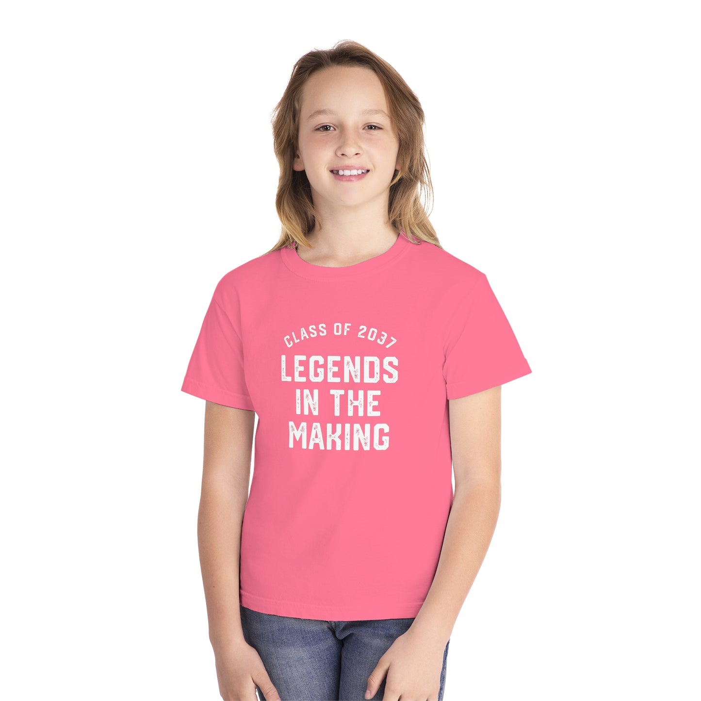 LEGENDS IN THE MAKING_CLASS OF 2037-Youth Midweight Tee