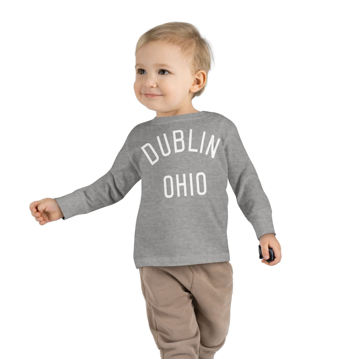 DUBLIN (arched type) OHIO - Toddler Long Sleeve Tee