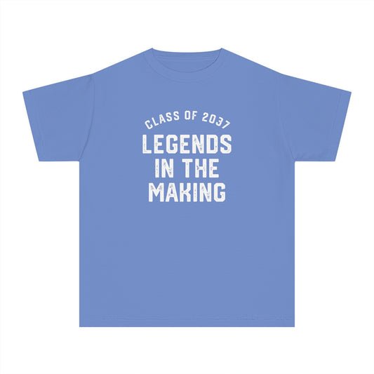 LEGENDS IN THE MAKING_CLASS OF 2037-Youth Midweight Tee