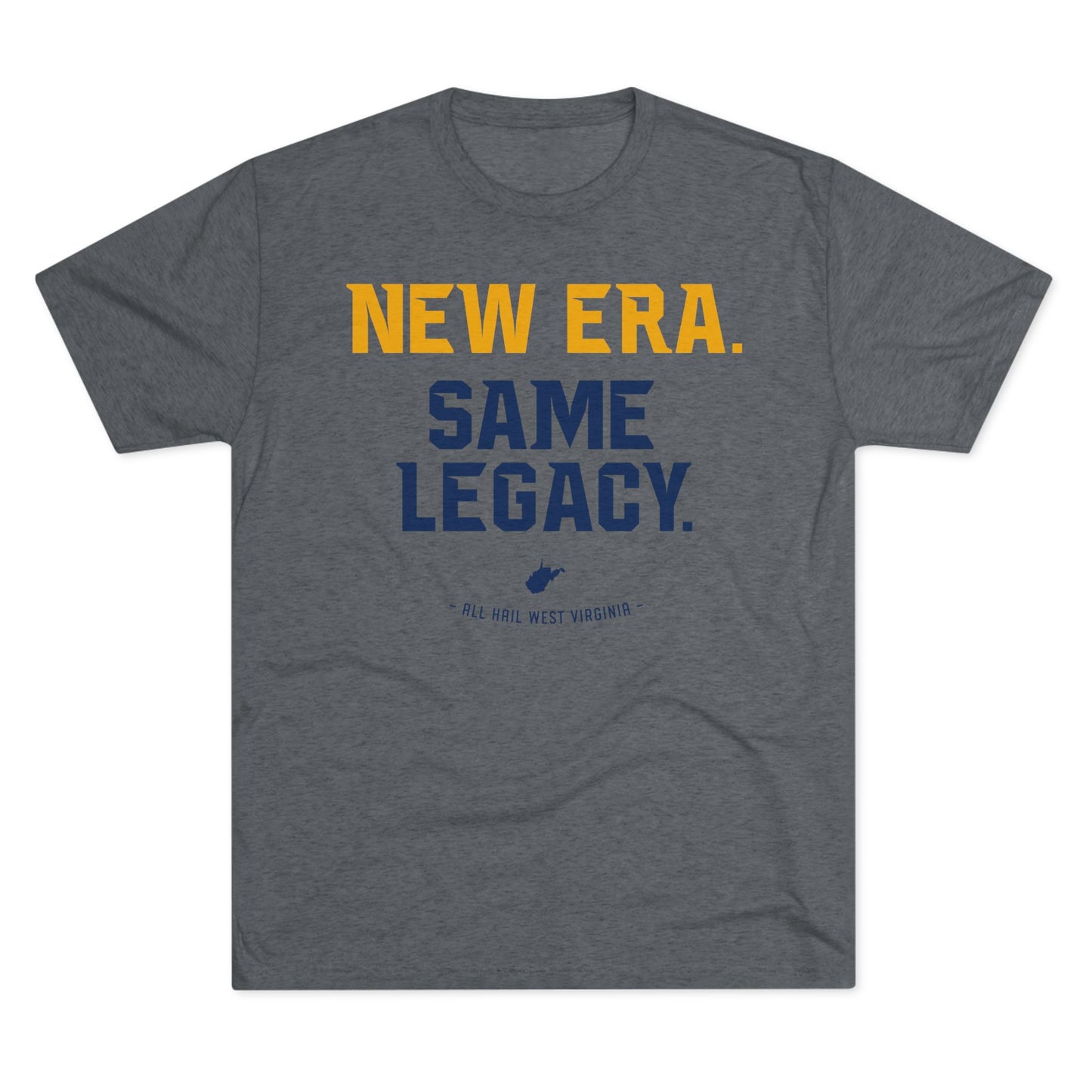 NEW ERA. SAME LEGACY. Unisex Tri-Blend Crew Tee