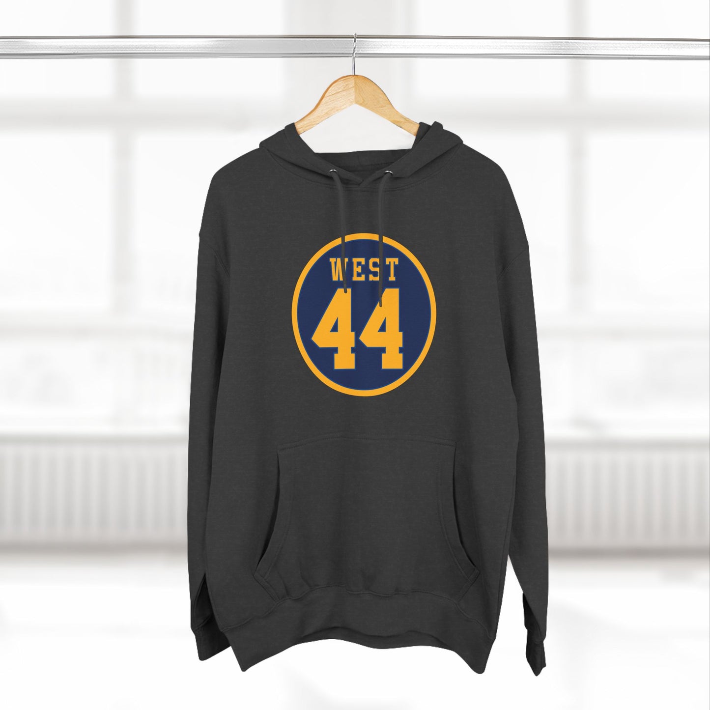 WEST 44 MEDALLION - Three-Panel Fleece Hoodie