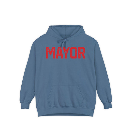 MAYOR-Unisex Garment-Dyed Hoodie