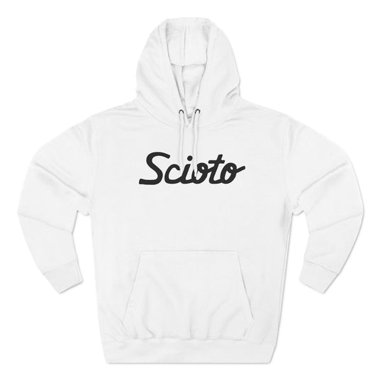 SCIOTO SCRIPT-Unisex Three-Panel Fleece Hoodie