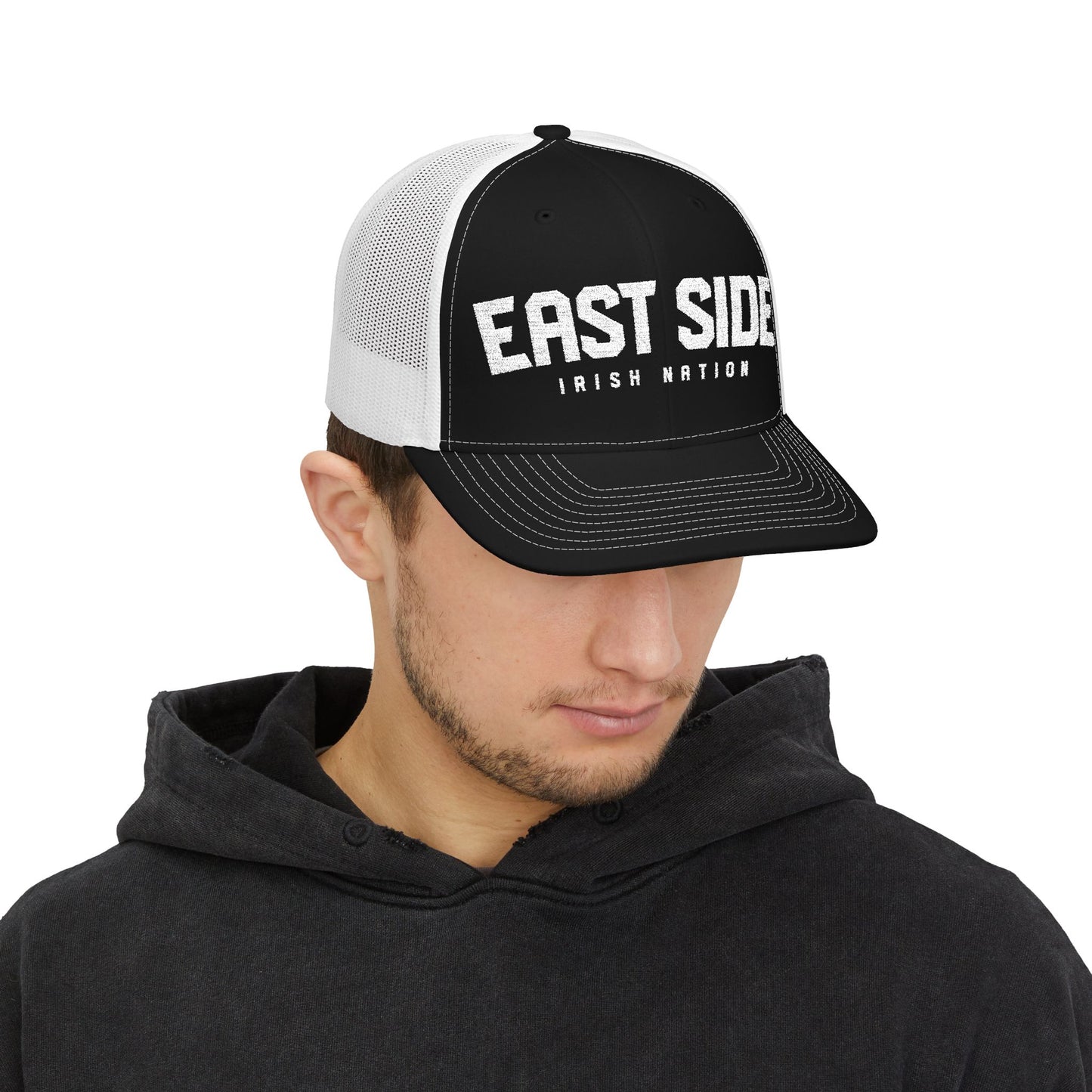 EAST SIDE (arched type), various colors - Snapback Trucker Cap