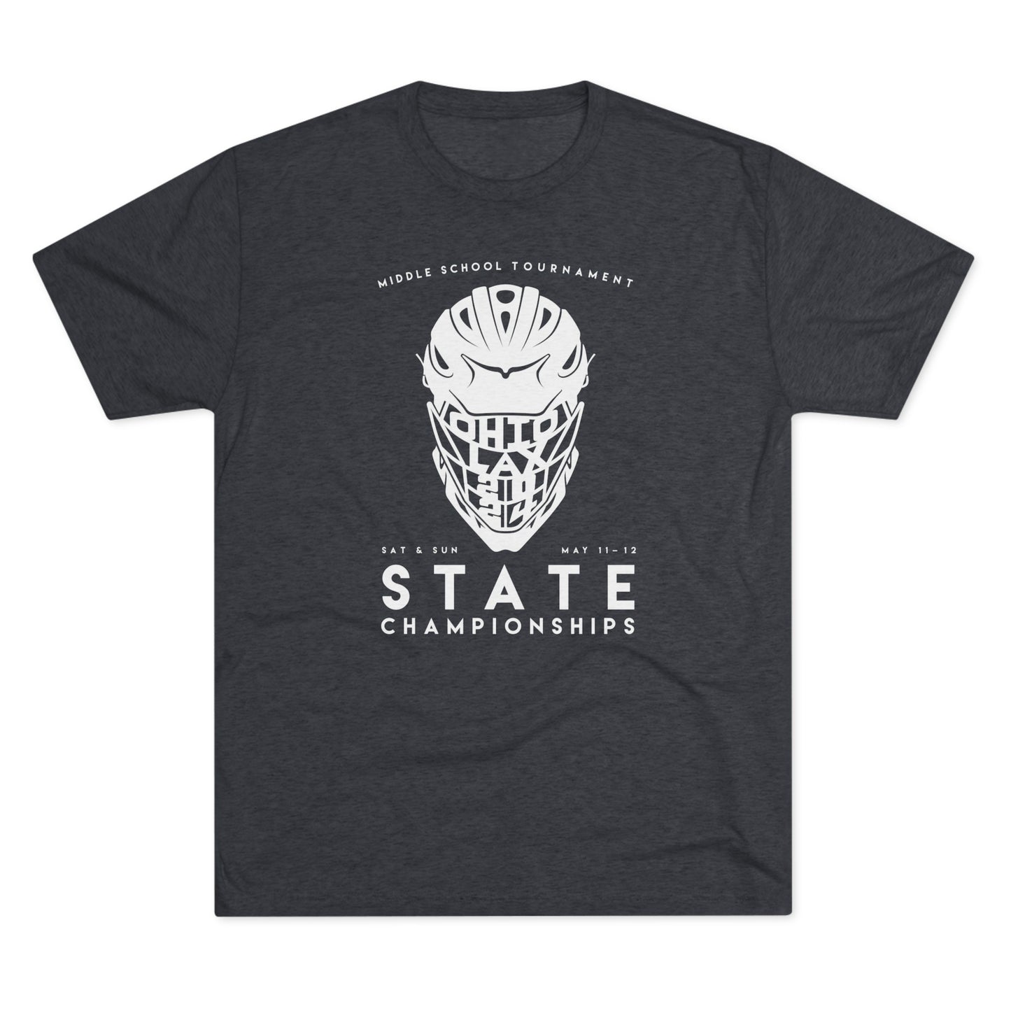 HELMET_STATE CHAMPIONSHIPS-Unisex Tri-Blend Crew Tee