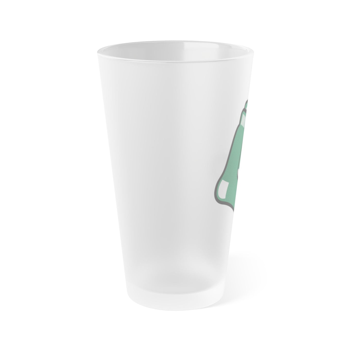 Dublin Travel Baseball_Sox Icon-Frosted Pint Glass, 16oz