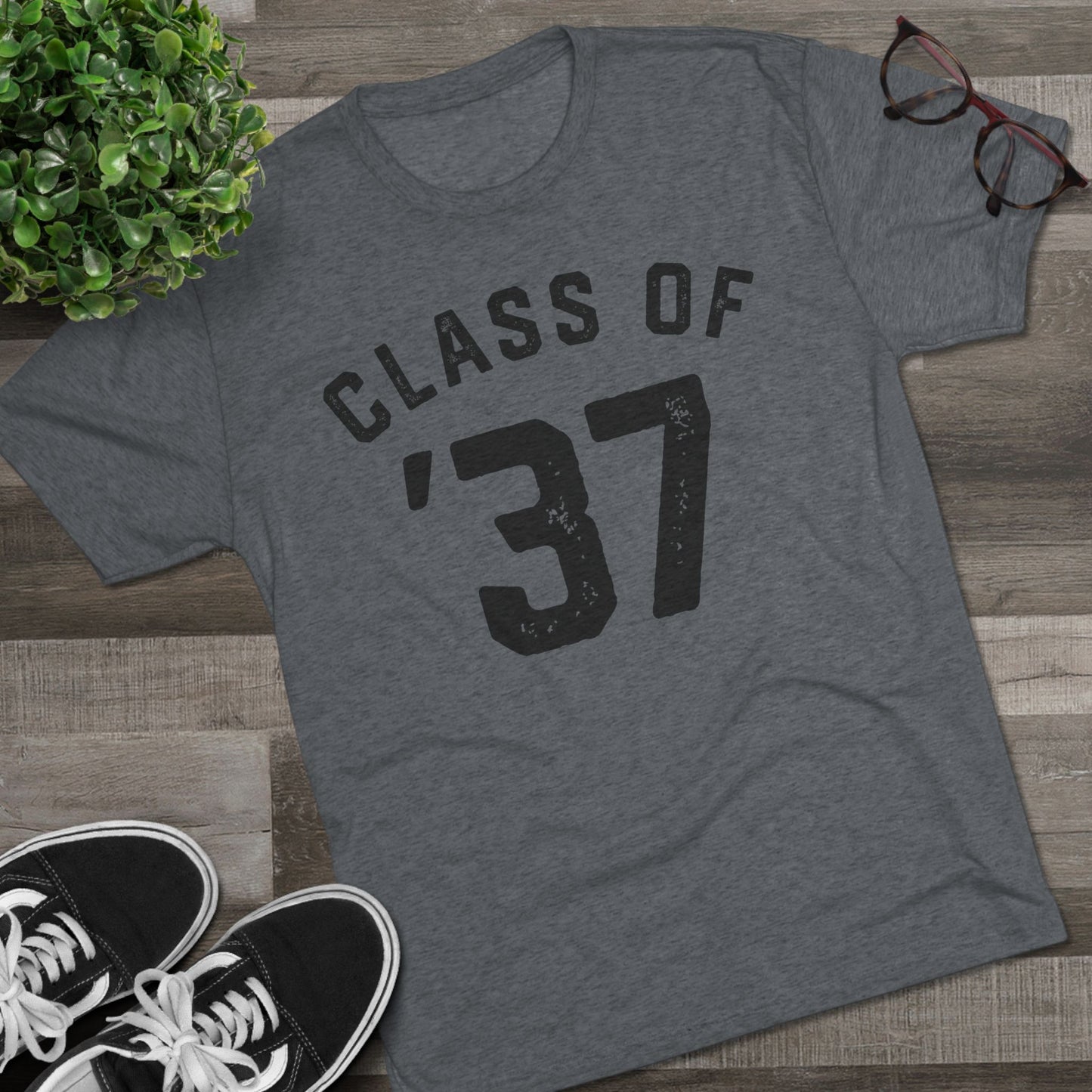 CLASS OF ’37-Unisex Tri-Blend Crew Tee