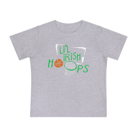 LI’L IRISH HOOPS (logo) - Baby Short Sleeve T-Shirt