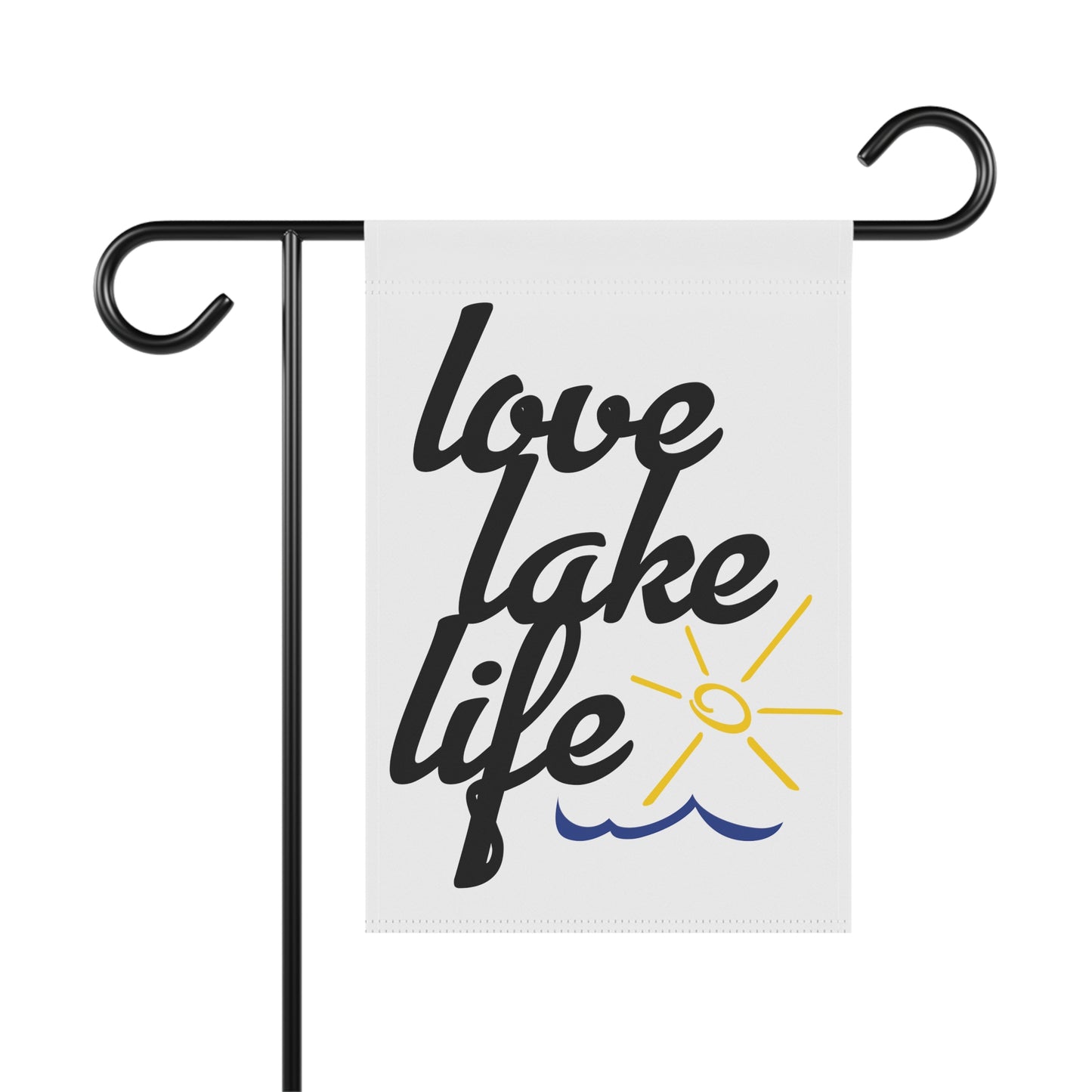 LAKE LOVE LIFE - WAVES SUN GRAPHIC-Satin and Archival Matte Posters