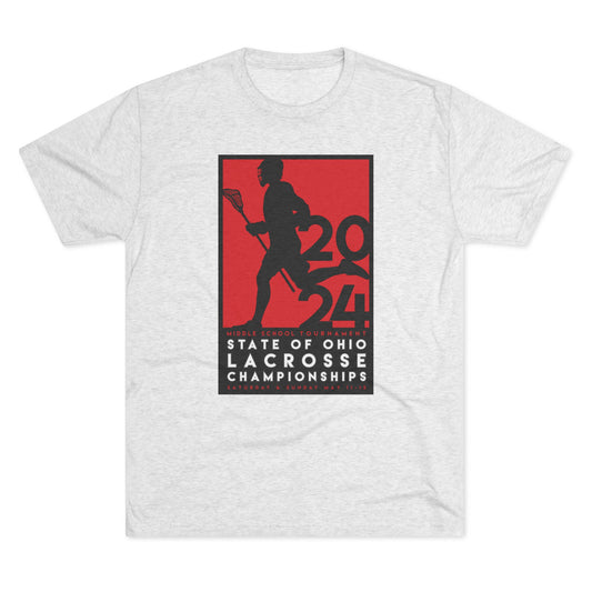 (no distress) 2024 PLAYER_STATE MIDDLE SCHOOL TOURNAMENT-Unisex Tri-Blend Crew Tee