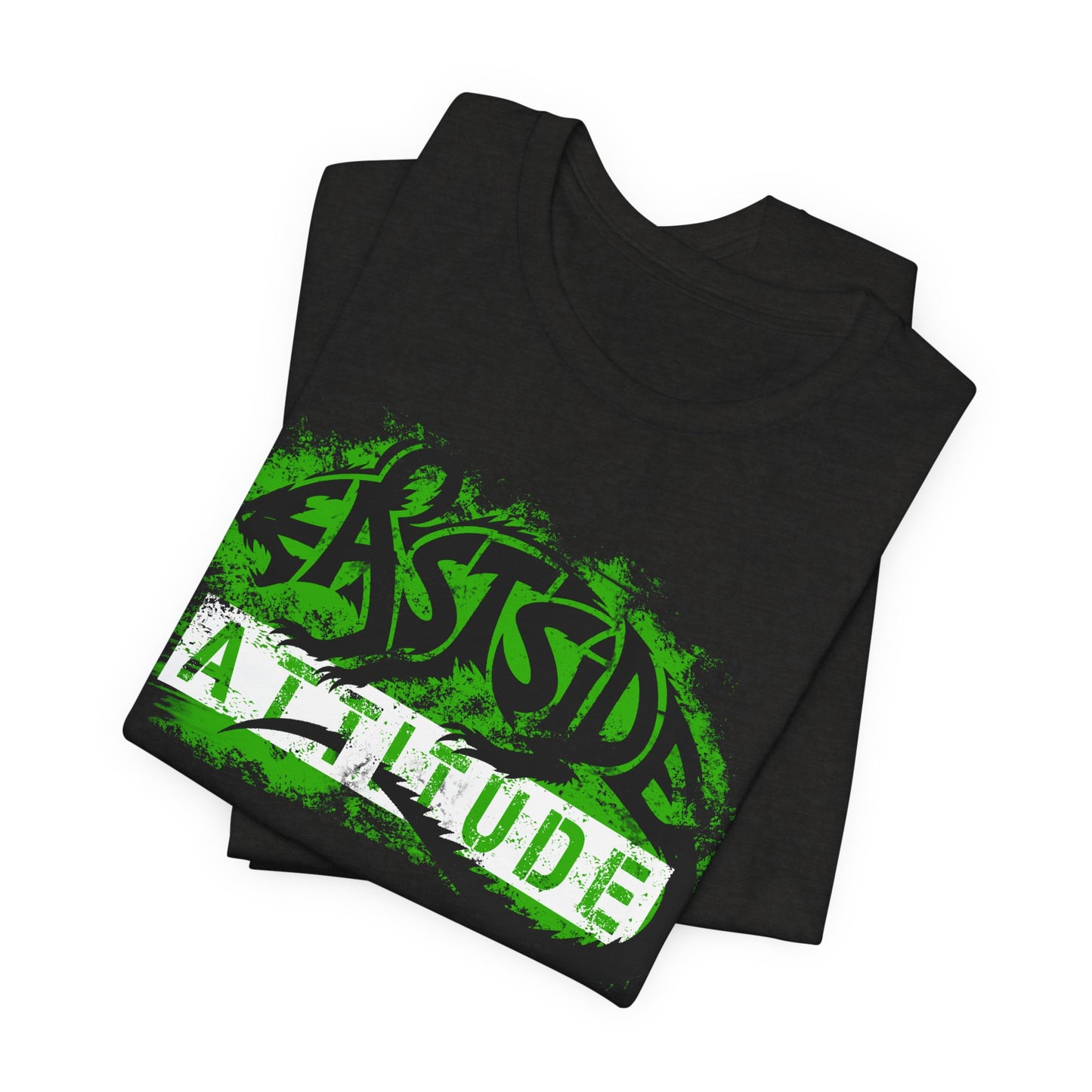 EASTSIDE ATTITUDE_Graphic Tee — distressed graphic Style T-Shirt