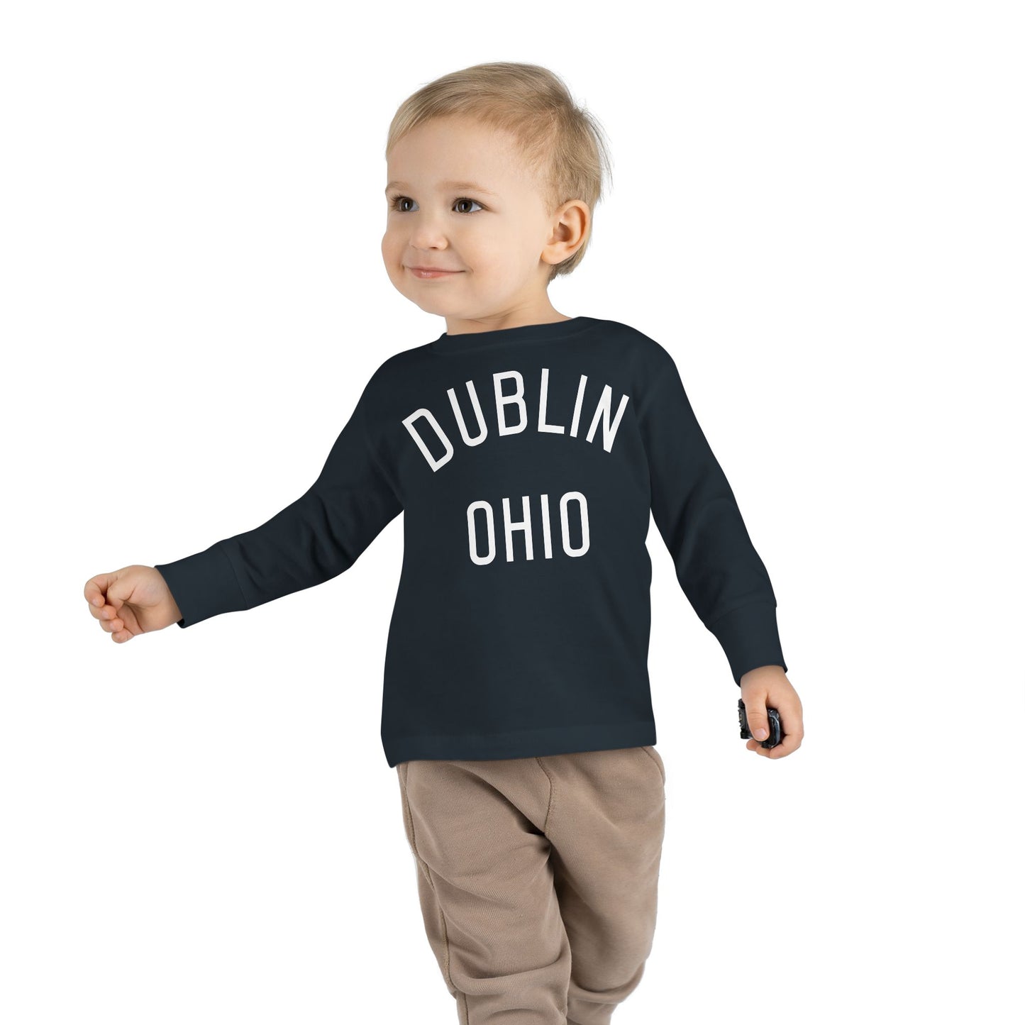 DUBLIN (arched type) OHIO - Toddler Long Sleeve Tee