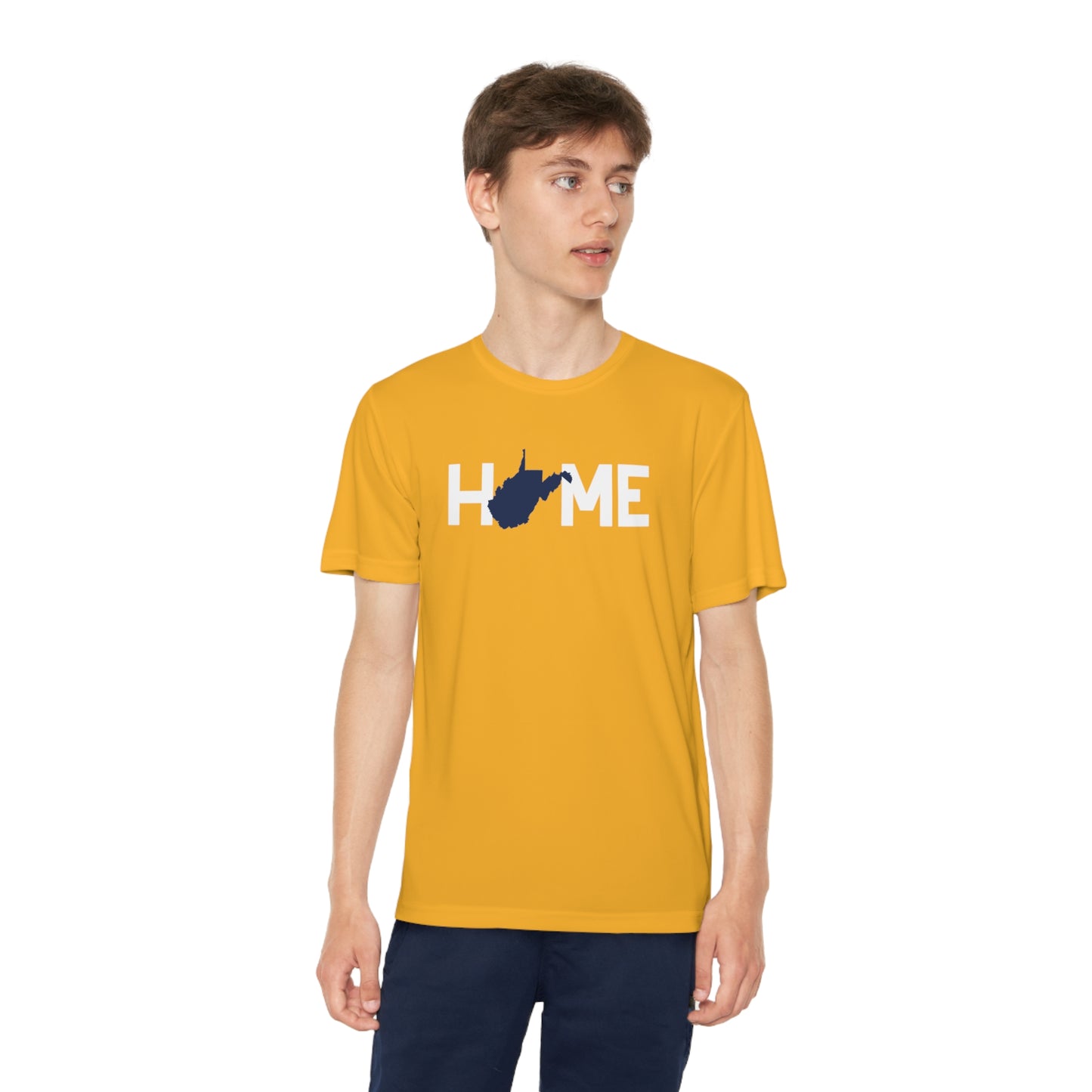 HOME (WV State Shape)-Youth Competitor Tee