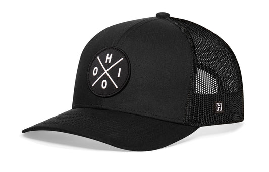 Ohio Trucker Hat | Black OHIO X Snapback