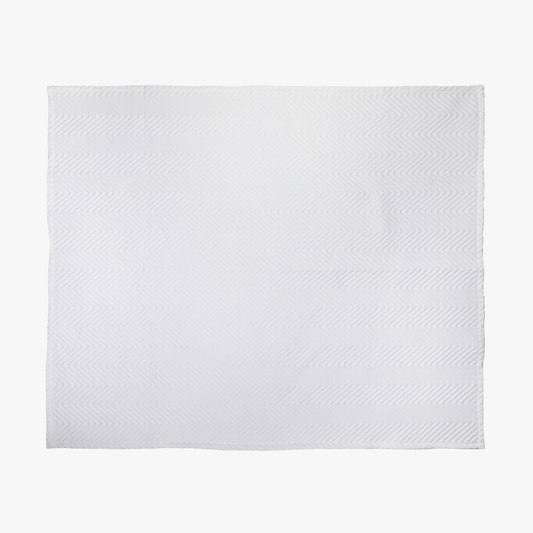 SCRIPT D-50″ x 60″ Quilted Throw