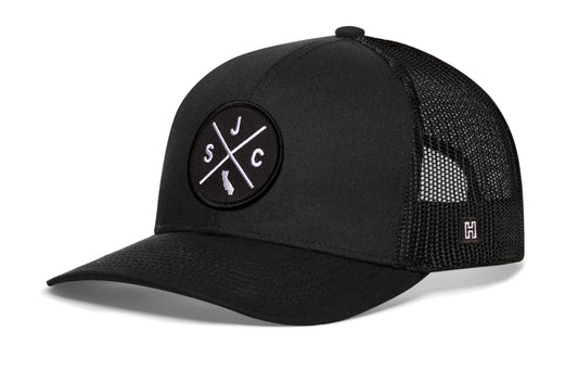 San Jose Trucker Hat | Black SJC X Snapback