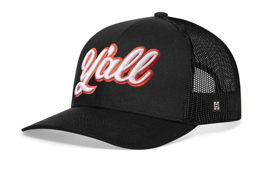 Y'all Trucker Hat | Black Script Snapback