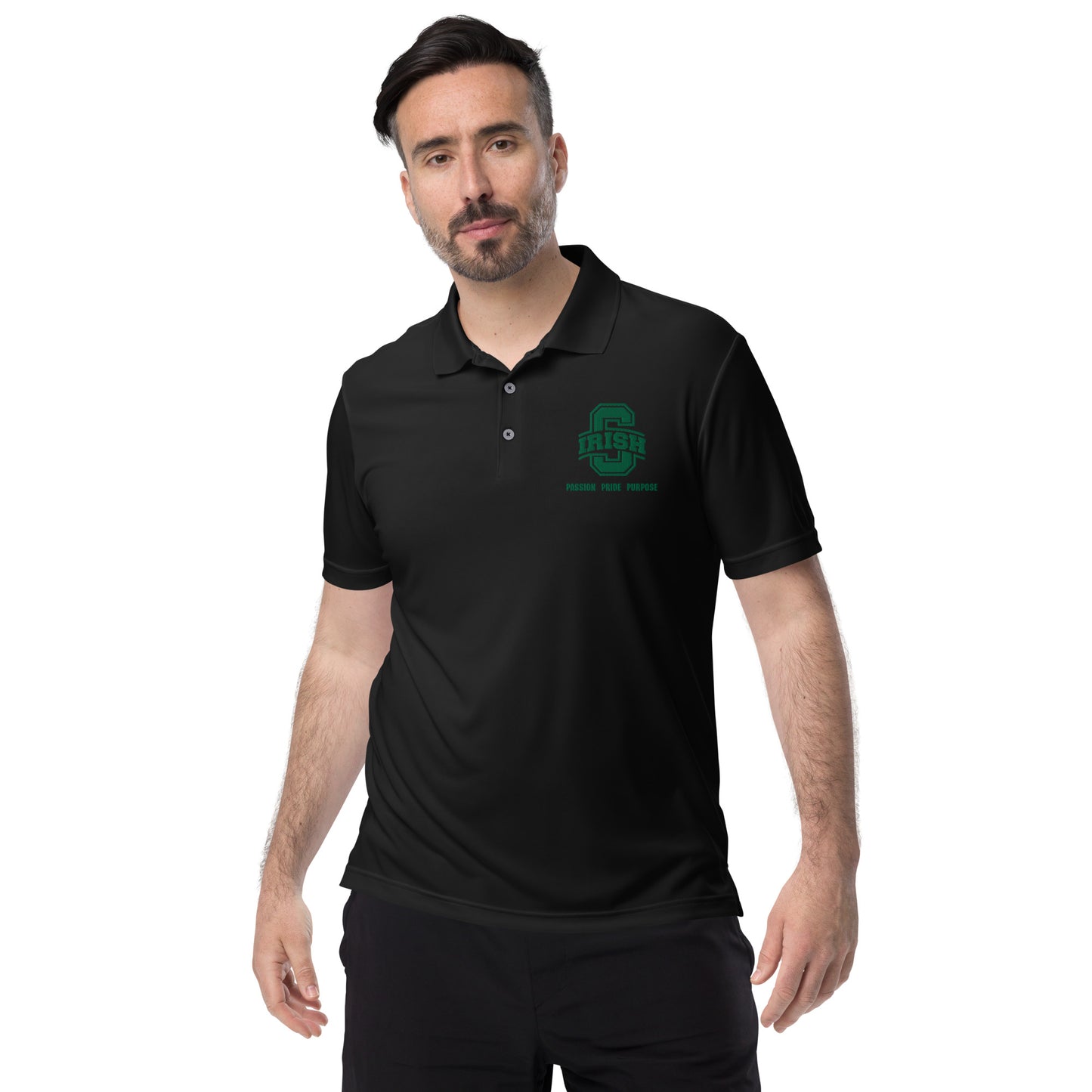 SCIOTO IRISH_PASSION PRIDE PURPOSE-adidas performance polo shirt