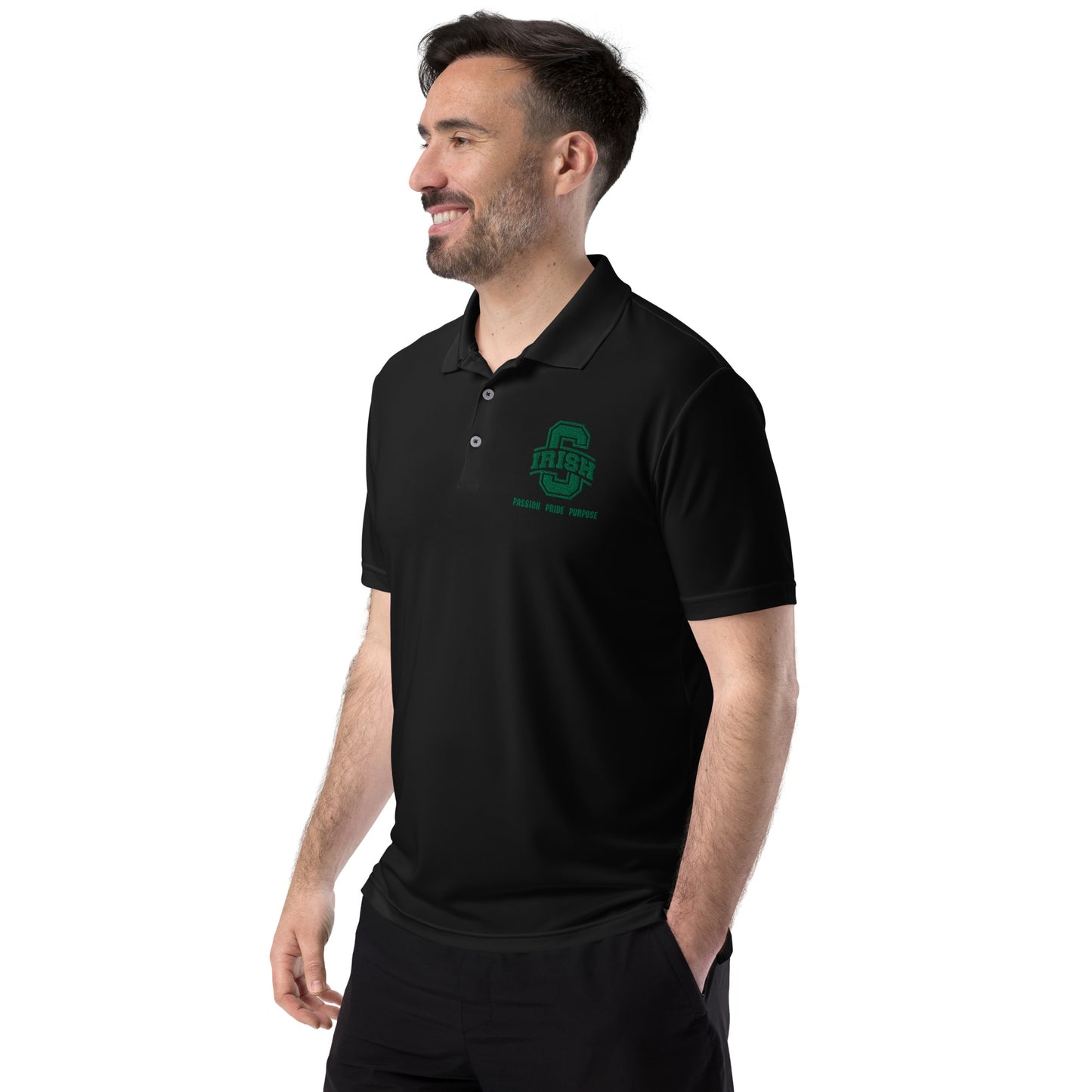 SCIOTO IRISH_PASSION PRIDE PURPOSE-adidas performance polo shirt