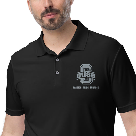 SCIOTO IRISH_PASSION PRIDE PURPOSE-adidas performance polo shirt