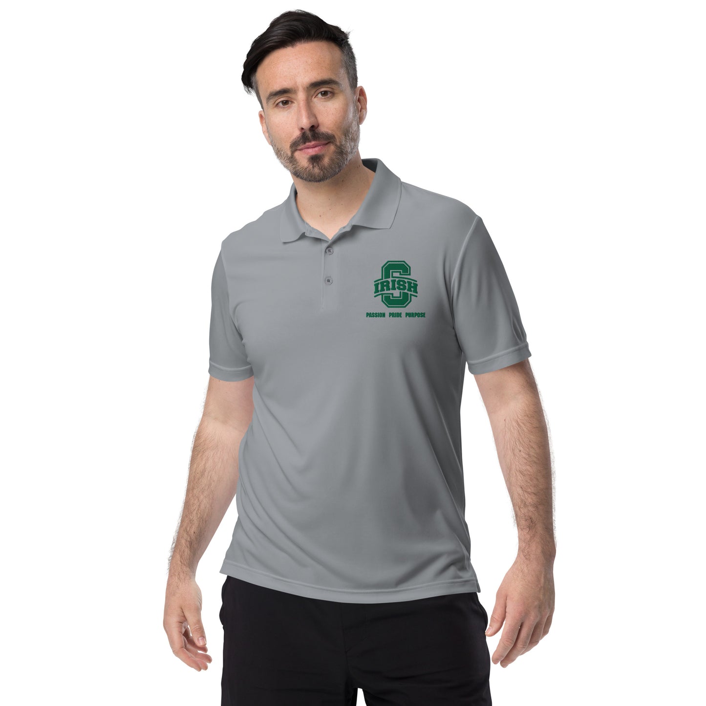 SCIOTO IRISH_PASSION PRIDE PURPOSE-adidas performance polo shirt