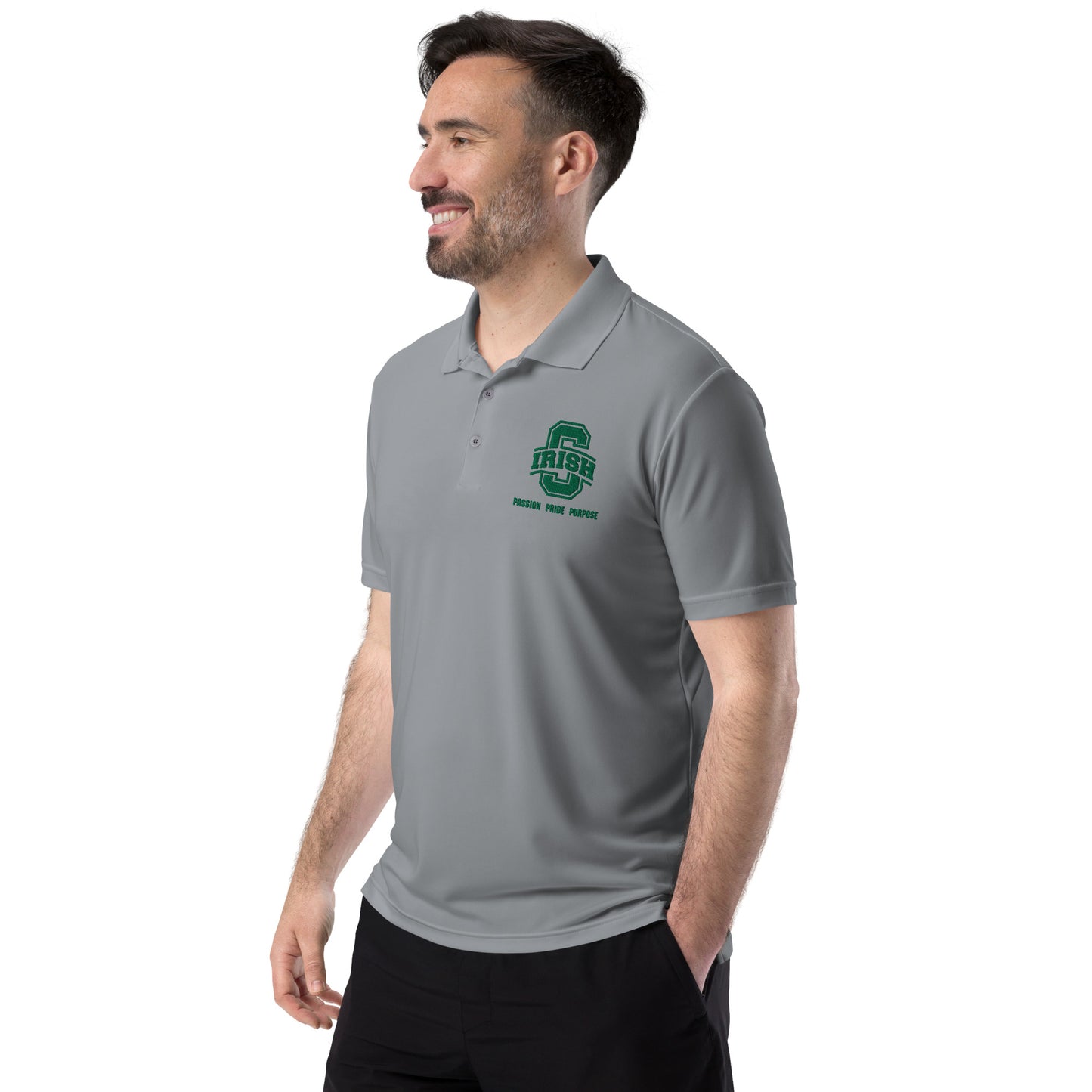 SCIOTO IRISH_PASSION PRIDE PURPOSE-adidas performance polo shirt