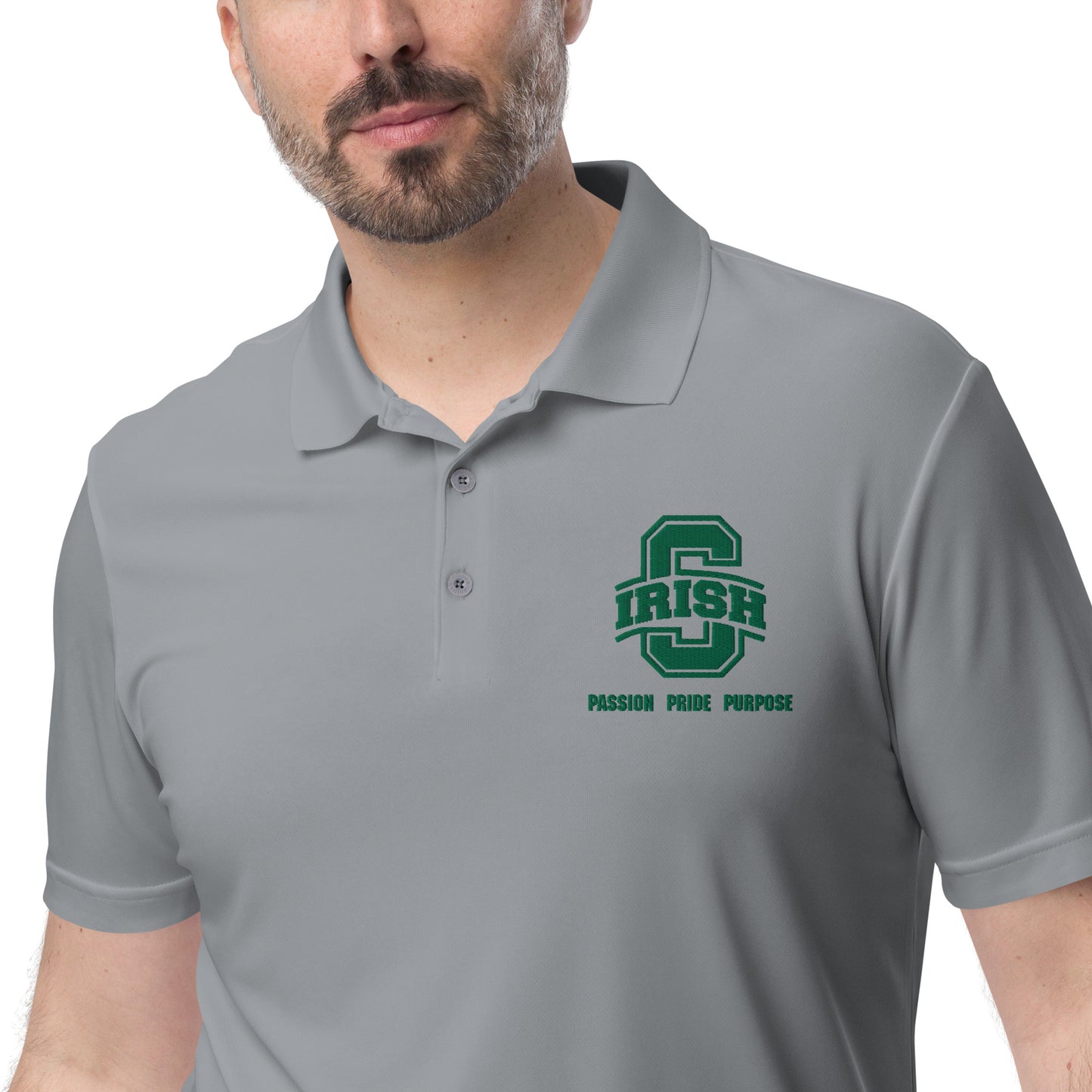 SCIOTO IRISH_PASSION PRIDE PURPOSE-adidas performance polo shirt