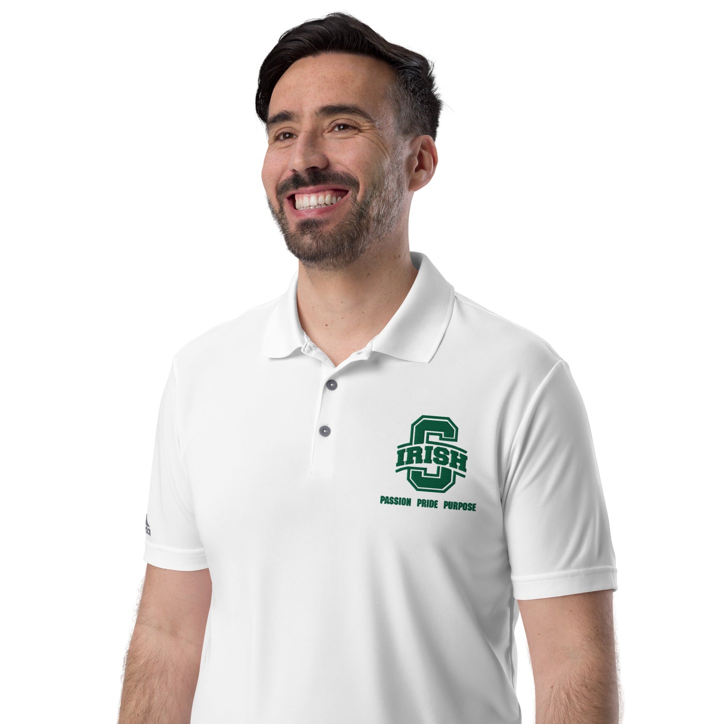 SCIOTO IRISH_PASSION PRIDE PURPOSE-adidas performance polo shirt